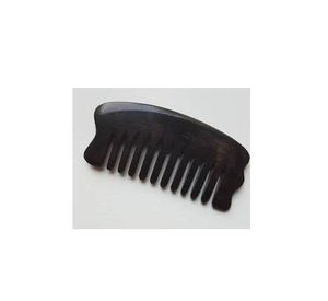 Natural Black Horn <b>Comb</b> Eco-Friendly High Quality Barber Pro Fine Tooth <b>Hair</b> <b>Comb</b> Women Indian Handmade - Product Image 3