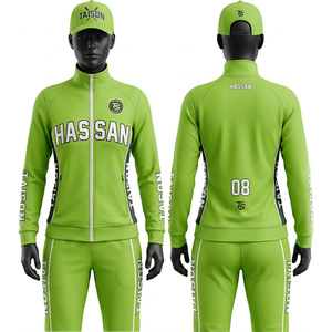 Chándal de Béisbol para Mujer, Tela Interlock de Poliéster Premium, Diseño de Paneles en Contraste Gris Teal, Logotipo con Impresión por Sublimación Personalizada - Product Image 5