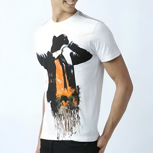 T-shirt personnalisé pour homme, coupe oversize, 100% coton, matière épaisse, 260 g/m², impression DTG, style rétro streetwear, t-shirt uni délavé - Product Image 5