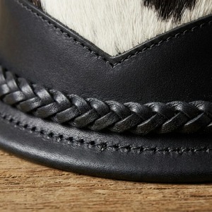 Chapeau haut de forme en cuir noir pour homme, design classique à couronne structurée, chapeau de mode en cuir de qualité supérieure avec styles et fabrication personnalisés - Product Image 6