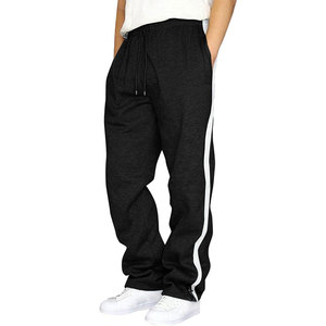 Pantalon de jogging ample Hip Hop pour hommes 2026 – Joggers streetwear vintage surdimensionnés personnalisés pour hommes en coton 420 g/m² à jambe large - Product Image 4