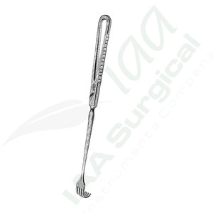 เครื่องมือผ่าตัดแบบแมนนวล Lampert Mini-Langenbeck Retractor ขนาด 25 มม. 24 ซม./9½ นิ้ว 27 ซม./10½ นิ้ว ทำจากสแตนเลสสตีล ระดับ Class I - Product Image 5