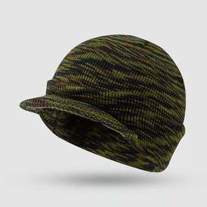 Gorro de Punto Personalizado con Diseño Jacquard para Hombre, Gorros de Invierno - Product Image 3