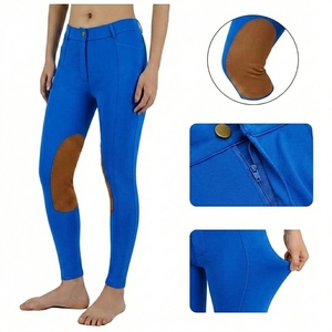 Pantalones de equitación personalizados para mujer con agarre de silicona, leggings ecuestres, ropa de equitación, pantalones de montar, leggings ajustados para equitación - Product Image 2
