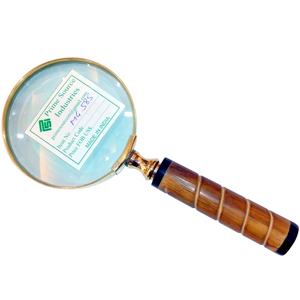 Loupe Bronze Couleur Haute Qualité Antique Design Indien Artisanat En Gros Vintage Look Oeil Verre Métal Nouveau Design 2025 - Product Image 1