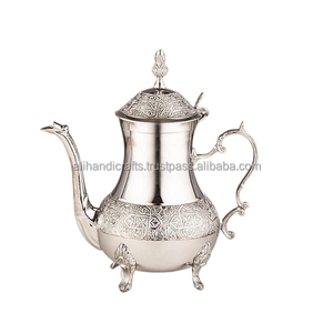 Tetera con Acabado Antiguo y Forma de Cúpula – Jarra Moderna Resistente a los Arañazos para Cadenas de Hoteles Contemporáneos - Product Image 2