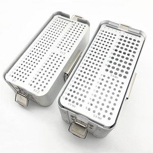 Caja Organizadora de Aluminio Premium para Tornillos Óseos, Bandeja de Esterilización Ortopédica, Estuche de Almacenamiento para Fijadores Quirúrgicos de Trauma - Product Image 3