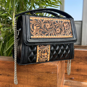 Custom Luxury Women Handbag 2025 Hand Tooled Leather Crossbody <b>Bag</b> Quilted Chain Handbags Genuine Leather <b>Designer</b> Shoulder <b>Bags</b> - Product Image 4