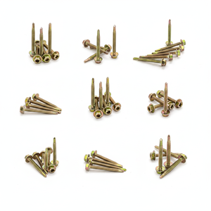 PDC Class 8 Carbon Steel Hex Head Standard Thread <b>Screw</b> with Zinc/<b>Galvanized</b> and Phosphate Coating Inch Measurement - Product Image 1