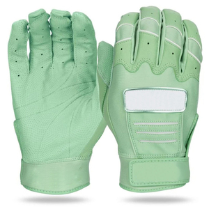 OEM Leather Baseball Batting Gloves Customized Baseball Batting Gloves-Lightweight Right/Left Hand Design Custom Colors - Product Image 2