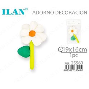 Fiore Decorativo ILAN 9x16cm per Decorazioni Artigianali per Casa e Feste - Product Image 3