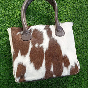 Sac fourre-tout en cuir de vachette véritable, qualité boutique, style designer, fermeture éclair, grande capacité, prêt à la vente LHTB-0114 - Product Image 1