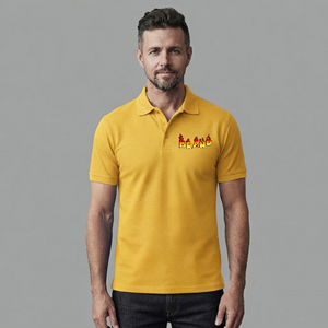 เสื้อโปโลผู้ชายแฟชั่น ผ้าฝ้าย 100% 180 GSM พิมพ์ลายโลโก้แบบ DTF ตามสั่ง สีพื้น ผ้าถัก แห้งเร็ว สไตล์สตรีทแวร์ - Product Image 4