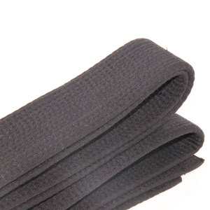 Ceintures de karaté d'arts martiaux professionnelles, logo personnalisé positionné à l'avant, 100% coton respirant, séchage rapide, service OEM - Product Image 3