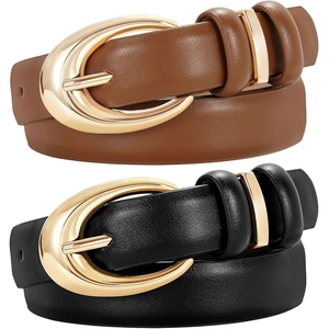 Cinturón de Cuero Genuino de Lujo para Mujer, Correa de Cintura Moderna y Elegante, Cuero de Alta Calidad, Fabricación de Marca Privada - Product Image 3