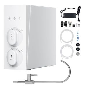Filtro Acqua RO Senza Serbatoio a 8 Stadi da 400 GPD per Lavello, Rapporto di Flusso 2:1 Puro 100 GPD - Product Image 1