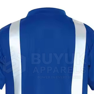 T-shirt de sécurité haute visibilité à manches courtes, respirant, réfléchissant, 100 % polyester, coupe classique, protection incendie - Product Image 4