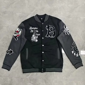 Chaqueta Deportiva de Invierno 2025 para Mujer, Bordada con Letras, Chaqueta Letterman con Logotipo Personalizado, Chaqueta Restaurada - Product Image 1