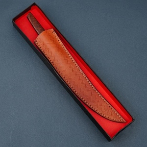 Couteau à filet en acier inoxydable Cooper fait main, manche en résine, étui en cuir, couteaux de survie en plein air, camping, Pasha Enterprises - Product Image 3