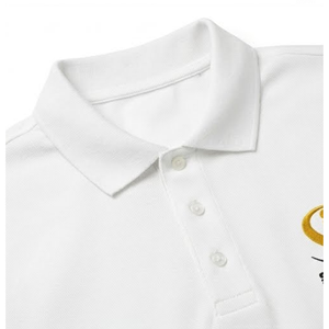 Polo Blanco Premium de Manga Corta Personalizable, Ropa Casual y de Negocios, Camiseta Polo de Algodón Piqué Transpirable para Hombre - Product Image 5