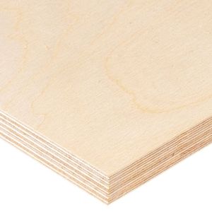 Best Quality <b>Bleached</b> Poplar Plywood 8mm <b>Thickness</b> Commercial Plywood for Laser Cutting - Product Image 4