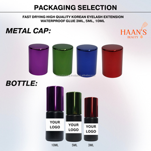 Pegamento Negro para Extensión de Pestañas Extra Fuerte de Secado Rápido en 2.6s, No Irritante, Fuerte Fijación, 3g 5g 10g 1kg, Empaque Personalizado, Resistente al Agua - Product Image 4