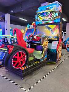 Simulateur de course de sauvetage Hurricane à monnayeur avec grand écran 55 pouces, jeu de course automobile professionnel pour centres commerciaux et zones de loisirs - Product Image 4