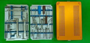 Kit Quirúrgico Manual de Acero para Instrumentos Ortopédicos, para Placas e Implantes de Trauma, Certificado CE Clase I - Product Image 2