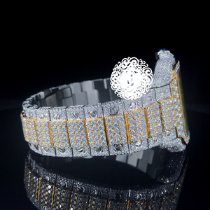 Reloj Mecánico Analógico de Lujo de Primera Calidad, Resistente al Agua, con Diamantes Plateados, Completamente de Cristal, de Acero Inoxidable, Unisex - Product Image 4