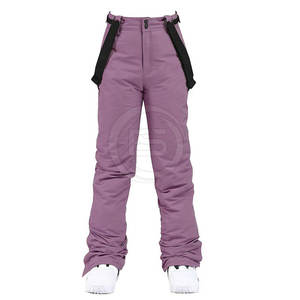 Pantalones de esquí softshell para hombre, pantalones de snowboard cortavientos con cintura ajustable, pantalones personalizados para venta en línea - Product Image 1