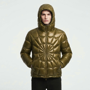 High Quality Men's Puffer Jacket Stand Collar Hooded Waterproof Windbreaker Plus Size Outdoor <b>Bubble</b> <b>Coats</b> Made Durable Canvas - Product Image 1