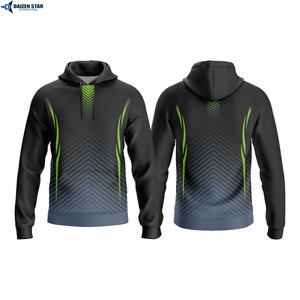 เสื้อฮู้ดสไตล์สตรีทสำหรับออกกำลังกาย ผลิตเสื้อผ้ากีฬาแบบ Private Label - Product Image 4