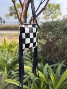 Vente en gros de sacs à franges en cuir de vachette de haute qualité usinés à la main, beaux sacs de créateur pour femmes à usage multiple - Product Image 2