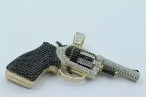 Joyería de Plata de Ley 925 con Diseño Floral de Moissanita, Estilo Vintage de Lujo, Acabado Brillante - Product Image 2