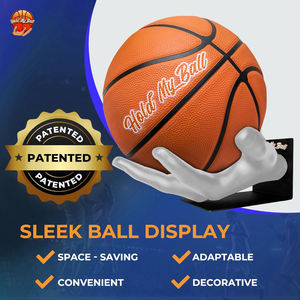 Estante de Almacenamiento para Balones de Gran Tamaño, Soporte de Exhibición para Balones de Fútbol, Soporte para Balones de Baloncesto con Base, Soporte Grande de Resina para Balones - Product Image 3