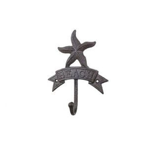 Grey Finish Iron Wall <b>Hook</b> for Office Storage Stylish Handmade <b>Coat</b> Organizer with Strong Hanging Capacity - Product Image 1