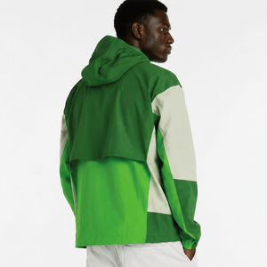 Veste coupe-vent à capuche avec logo personnalisé, veste unisexe en nylon pour homme, streetwear, vêtements d'extérieur imperméables, fournisseur OEM, marque privée - Product Image 4