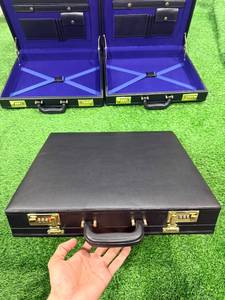 Scottish Rite Apron Case with Custom Embroidery Emblem Premium PU Leather Masonic Regalia Briefcase - Product Image 3