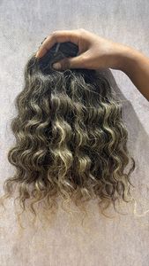 ผมแท้แบบธรรมชาติ ลอนคลื่นสไตล์อินเดียใต้ สำหรับทำผมทรงวัด  ความยาว 10-30 นิ้ว สำหรับผู้หญิง ใช้ในร้านเสริมสวยและใช้ส่วนตัว - Product Image 3