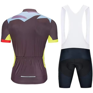Vêtements de sport personnalisés de qualité supérieure, uniformes de cyclisme pour adultes unisexes, séchage rapide, respirant, polyester, logo et design personnalisés - Product Image 2