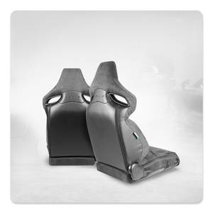 Asiento Deportivo de Carreras Uniq Alcantara de Alta Resistencia, Ergonómico para Personas Altas y de Gran Tamaño - Product Image 1