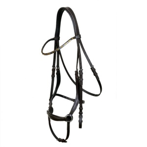 ที่กำหนดเองการออกแบบหนังแฟนซีม้าบังเหียนผู้ผลิตผลิตภัณฑ์ขี่ม้าหนังแท้บังเหียนม้า - Product Image 1