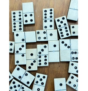 Juego de Dominó Doble Seis Tallado a Mano, Profesional, Ecológico, de Material Orgánico, para Venta al Por Mayor - Product Image 1