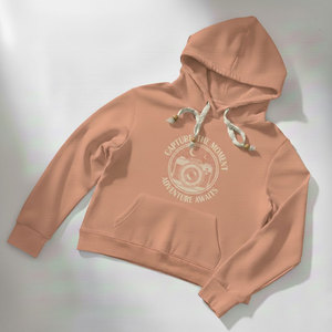 Sweat à capuche pour homme en coton 100% - Tissu polaire doux, chaud, respirant et confortable - Coupe classique pour un usage quotidien décontracté - Product Image 2