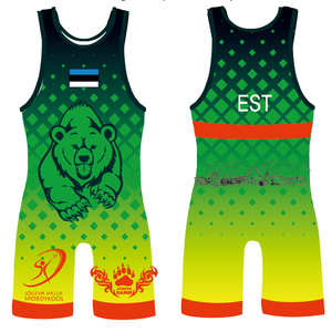 Custom Stretch Wrestling Singlet Manufacturer | <b>Free</b> Design Service | Digital Print Team Wrestling Uniforms | Premium Quality - Product Image 2