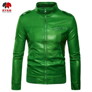 Vestes en cuir sur mesure pour hommes, couleurs unies, logos personnalisés, grandes tailles, vestes respirantes de Ryan Pro Gear - Product Image 4
