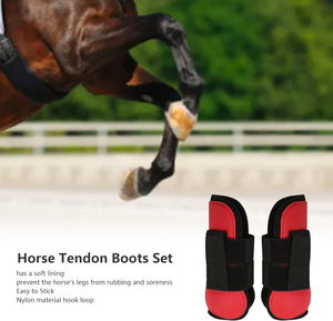 New Arrival 2026 Horse <b>Brushing</b> Horse <b>Boots</b> Protective Gear Training Equipment High Quality Custom Colors Waterproof Nylon - Product Image 6