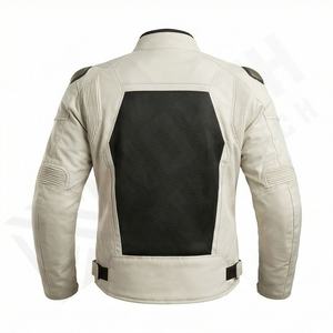 Chaqueta de Motociclista de Cuero Genuino para Hombre de la Mejor Calidad, Nueva Colección de Invierno, Chaquetas de Motocicleta con Protecciones Desmontables Personalizadas - Product Image 2