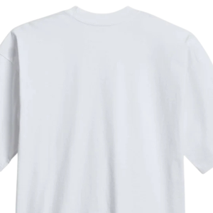 เสื้อยืดโอเวอร์ไซส์ทรงบ็อกซี่ สีขาว ผ้าฝ้ายพรีเมียม ทรงหลวม แขนสั้น สไตล์ลำลอง สตรีทแวร์ เสื้อเปล่า สำหรับงานสั่งทำ - Product Image 4
