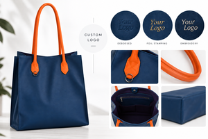 Sac fourre-tout vintage en similicuir avec poignée contrastante, grande capacité, sac à bandoulière, fermeture à bouton, sac de shopping et de voyage pour femme - Product Image 4